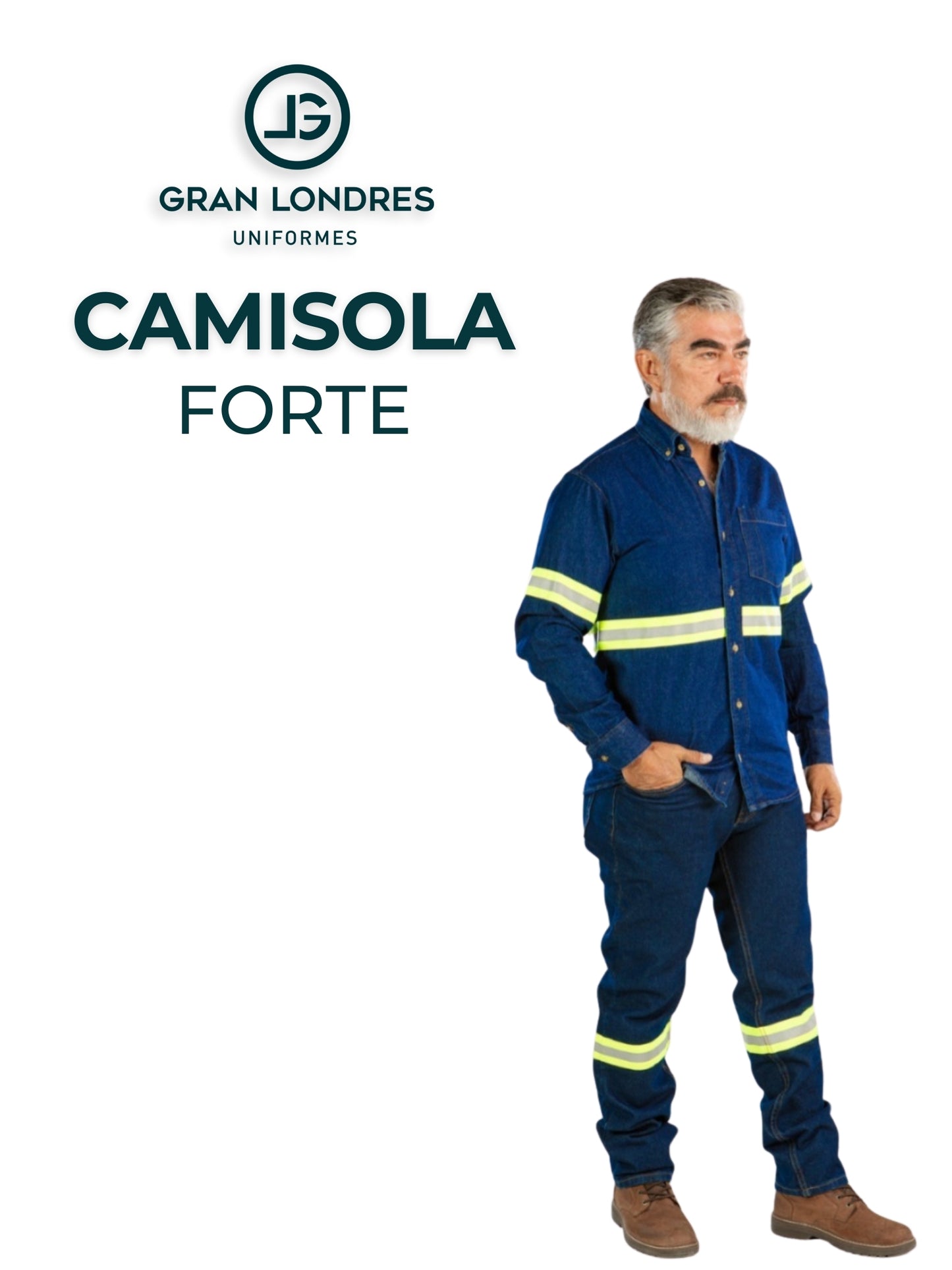 Camisola Forte con Cinta Refleante